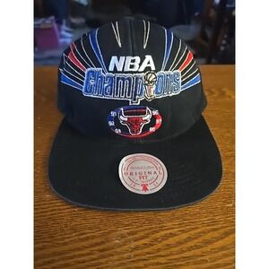 Chicago Bulls Mitchell Ness 1998 NBA Champions Snapback Hat Cap